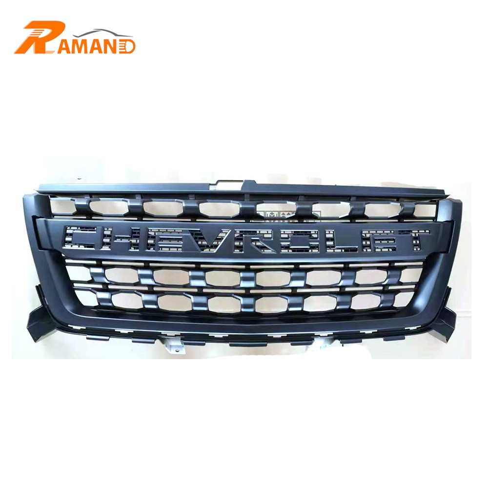 Заводская решетка для Колорадо 2016 2017 2018 2019 2020 2021 со светодиодной подсветкой, передние гоночные решетки, автомобильные аксессуары