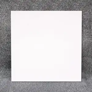 Süper beyaz 600x600mm çift yükleme cilalı porselen zemin kiremit Foshan yüksek kalite blanco porcelanato