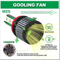 Ampoules Super brillantes led M2S, phares pour voiture, C6 881, 881 50W, 20000lm