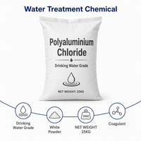 Chlorure de polyaluminium à dissolution rapide, poudre blanche PAC 30%, qualité potable
