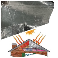 Barrière isolante réfléchissante en aluminium pour toitures et murs