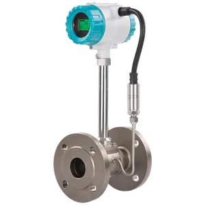 Débitmètre à vortex intelligent 2025 pour gaz et liquides, vitesse de liquide 0,3~7 m/s, pour l'industrie de la vapeur, alimentaire, papier, énergie - Product Image 1