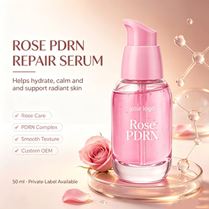 PDRN Rose <b>Serum</b> Lightweight <b>Face</b> <b>Serum</b> with Moisturizing Formula Skin Care Essence OEM Manufacturer - Product Image 1
