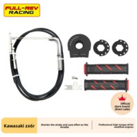 Câble d'accélérateur à poignée torsadée pour moto FULL REV RACING, à couple élevé, pour Kawasaki ZX6R 09-26