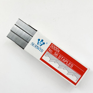 Grapadora de Oficina de Calidad a Precio de Fábrica, Grapas Galvanizadas Plateadas Número 56 - Product Image 2