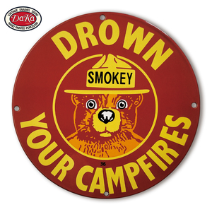 Vintage Discount Jaune <span class=keywords><strong>Esso</strong></span> Garçon Fille Vélo Essence Moteur Huile Entreprise Meilleure Vente En Gros Émail Porcelaine Signes - Product Image 3