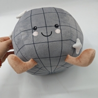 Butée de porte en peluche personnalisée, mignonne, en forme de planète, globe terrestre ou corps céleste, pour la décoration intérieure
