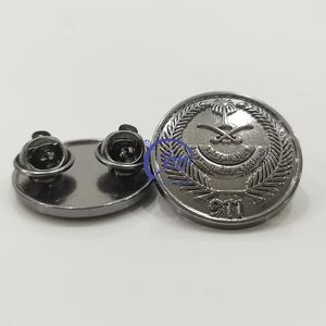 Distintivo dell'Arabia Saudita Distintivo Tattico Produzione all'Ingrosso Personalizzata Logo in Metallo Distintivi Sauditi - Product Image 2