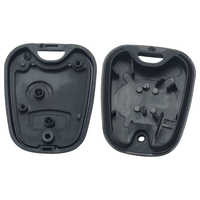 Coque de clé télécommande 2 boutons pour Peugeot 106 107 206 306 307 207 407 Partner et Citroën C1 C2 C3 C4 Saxo Picasso