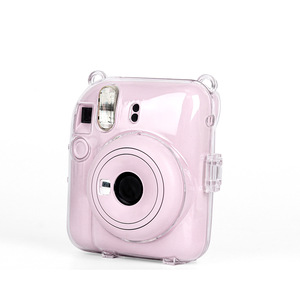 Sac de transport transparent antichoc pour appareil photo avec cordon coloré pour <span class=keywords><strong>Fujifilm</strong></span> <span class=keywords><strong>Instax</strong></span> Mini <span class=keywords><strong>12</strong></span> - Product Image 2