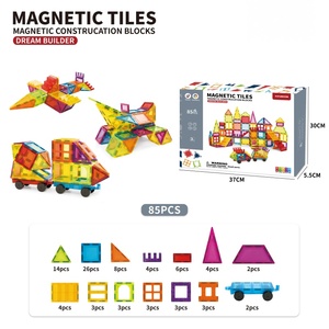 Bộ đồ chơi xếp hình từ tính 85 mảnh DIY cho trẻ em, đồ chơi xếp hình từ tính bằng nhựa ABS - Product Image 2