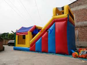 Nouvelle conception 30ft toboggan <span class=keywords><strong>gonflable</strong></span> <span class=keywords><strong>Intex</strong></span> enfants toboggan jouet en vente château <span class=keywords><strong>gonflable</strong></span> pour le divertissement des enfants - Product Image 4