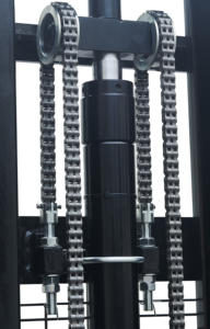 Gudang daya tahan Super Euippment tanpa kaki Counterbalance listrik Stacker dengan desain aktivasi kartu - Product Image 4