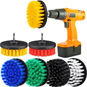 Drill Brush Attachment Power Scrubber Cleaning Kit Multi Purpose Drill Brush Set
