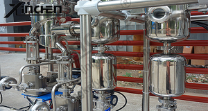 Équipement d'évaporation à film mince à trajet <span class=keywords><strong>court</strong></span> pour monoglycérides distillés industriels - Product Image 6