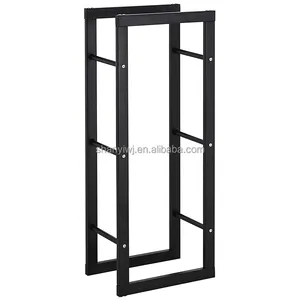 TOOTUFF 100X40X25cm Firewood Rack Outdoor Log Holder For Fireplace Indoor Fire Wood Storage Holding Stand Heavy Duty