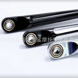 Varilla de conexión para palanca de cambio de embrague Harley Cruiser Road King Street Glide, completamente negra, galvanizada - Product Image 5