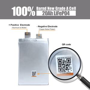 Hakadi <span class=keywords><strong>LiFePO4</strong></span> <span class=keywords><strong>20Ah</strong></span> 3,2 V многократного цикла глубокого заряда-разряда батареи Литий-полимерный аккумулятор литий-железо-фосфатных аккумуляторов и призматических батарей клетки этот товар по выгодной цене сделай сам пакет тест - Product Image 5