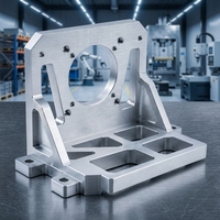 Support de fixation de caméra en aluminium CNC EPPOSUN OEM, pièces usinées non standard pour la vision industrielle