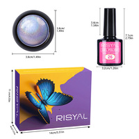 RISYAL Nouvelle Série Rouge Vernis à Ongles Gel Séchage Rapide Haute Rendu de Couleur