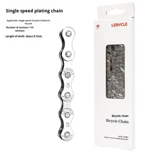 Chaîne <span class=keywords><strong>de</strong></span> vélo en acier pour VTT et vélo <span class=keywords><strong>de</strong></span> <span class=keywords><strong>route</strong></span> pour vélos à 7/8/9/10/11/21/24/27/30 vitesses - Product Image 5