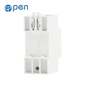 63A 230V Din Rail Adjustable Over Under Voltage Protective Protector Relay Protection Digital Electric Voltage Protector