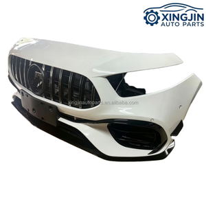 Para <span class=keywords><strong>Mercedes</strong></span>-Benz A45 AMG W177 Star <span class=keywords><strong>Edition</strong></span>: Kit completo de parachoques, parrilla, ventilador de radiador, faros delanteros y componentes de carrocería (compatible con <span class=keywords><strong>A180</strong></span>, A200) - Product Image 6