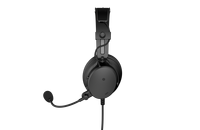 Headset Pilot Penerbangan Profesional Anr Pengurangan Kebisingan Aktif untuk Desain Over-Ear Bluetooth 5.3 dengan Kabel dan Dua Colokan Ga
