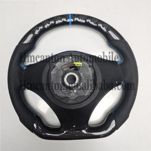 Volante Deportivo Personalizado de Cuero Perforado y Fibra de Carbono M Sport para BMW Serie 3 E90 E91 E92 E93 - Product Image 2
