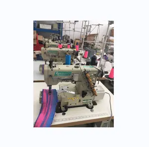 Máquina de coser de corte plano, sellador de sobrebloqueo Industrial usado Yamato 2700