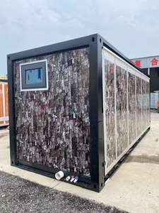 Maison conteneur à structure modulaire en acier étanche et extensible préfabriquée pour usage de <span class=keywords><strong>bureau</strong></span> disponible à la <span class=keywords><strong>vente</strong></span> - Product Image 2