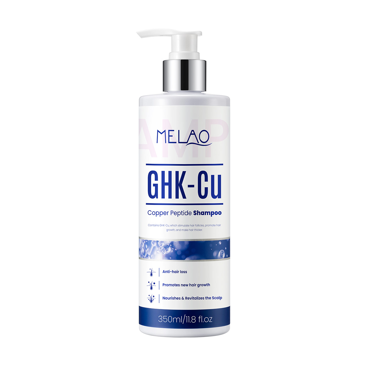 Shampoing aux peptides de cuivre GHK-Cu 350 ml