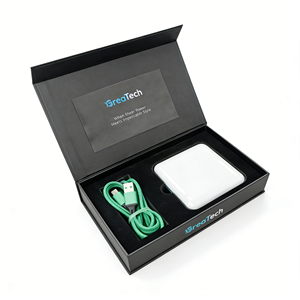 Emballage de boîte rigide pliable OEM personnalisé pour accessoires électroniques 3C avec fermeture magnétique - Product Image 3