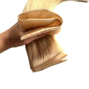 ผมมนุษย์ย้อมสีผมตรงจากเรมี่เกรดของรัสเซียผมต่อผมมนุษย์ย้อมสีผมได้100ก. ปรับแต่งได้สำหรับถักเปีย - Product Image 3