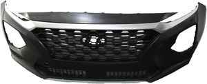 Pièces de rechange extérieures de carrosserie automobile de haute qualité, kit complet de pare-chocs avant, assemblage complet de pare-chocs pour <span class=keywords><strong>Hyundai</strong></span> <span class=keywords><strong>Santa</strong></span> <span class=keywords><strong>Fe</strong></span> 2019 2020 - Product Image 2