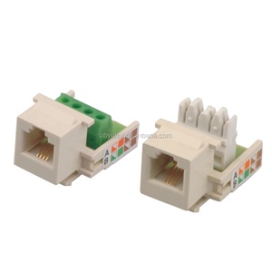 <span class=keywords><strong>Cat.3</strong></span> <span class=keywords><strong>Keystone</strong></span> <span class=keywords><strong>Jack</strong></span> RJ45 UTP nối cho các ứng dụng mạng - Product Image 1