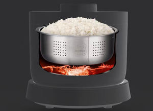 Cuiseur à <span class=keywords><strong>riz</strong></span> électrique 3L avec pot intérieur en acier Cuisine saine multifonctionnelle pour la cuisine Dessugar <span class=keywords><strong>Type</strong></span> de tambour polyvalent - Product Image 3