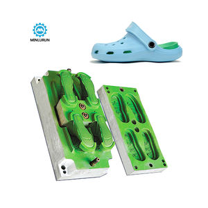 Molde de suela de zapato Eva Garden Croc, moldes para niños para hacer un molde, dos pares, molde de zapato de jardín fácil de usar - Product Image 2