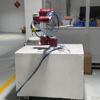 Bras robot collaboratif 6 axes JAKA A12 56,4 kg compatible PLC, résistant aux éclaboussures IP54, en aluminium, pour soudage, palettisation et préhension