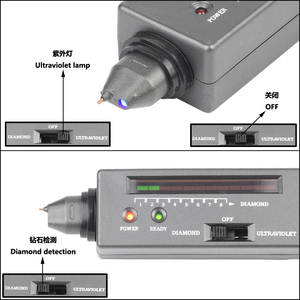 Sélecteur de pierres précieuses led de haute précision, bijoux <span class=keywords><strong>verita</strong></span> et faux moissanite, stylo de test de dureté diamant avec uv - Product Image 5