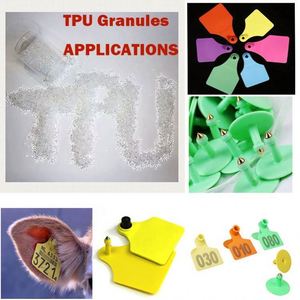 Granulés de TPU ignifuges haute résistance de qualité injection pour étiquettes d'identification animale, applications médicales et automobiles - Product Image 2