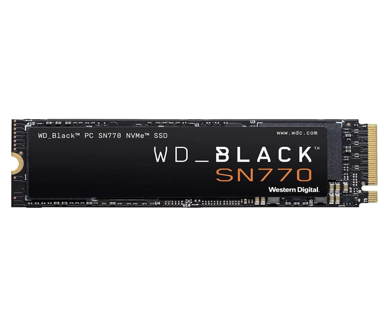 WD_BLACK 2TB SN770 NVMe gioco interno SSD a stato solido Drive - Gen4 PCIe, M.2 2280, fino a 5,150 MB/s - WDS200T3X0E