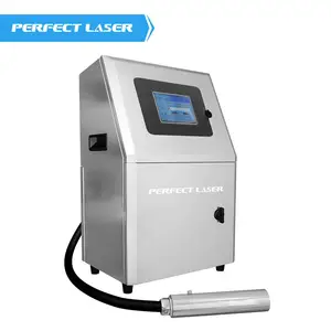 Perfect Laser Industrial Automatic Batch Coding For Glass Thermal Inkjet Printer Logo on Plastic Bottle