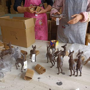 Timbre colgante rústico de hierro fundido, campanas de cena hechas de hierro fundido - Product Image 4