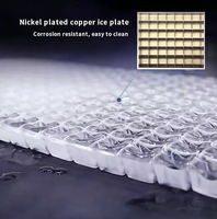 Machine à glaçons instantanée professionnelle en acier inoxydable, grande capacité, pour restaurants et bars