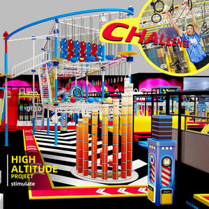 สไลด์สนามเด็กเล่นในร่มเชิงพาณิชย์แบบกำหนดเองได้ - Product Image 4