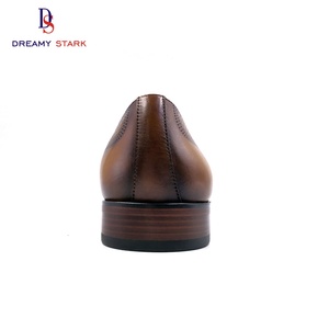 Dreamy Strark Business <b>Men</b> Oxford Formal Genuine <b>Dress</b> <b>Men</b> Wedding Shoes British Style Fashion - Product Image 5