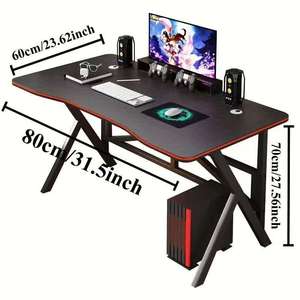 Bureau <span class=keywords><strong>d</strong></span>'ordinateur de bureau en bois moderne usage domestique chambre e-sports bureau de jeu bureau étude <span class=keywords><strong>location</strong></span> plat minimaliste - Product Image 5