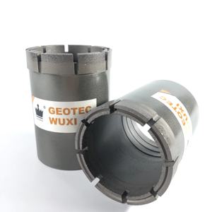 定制AQ BQ NQ <span class=keywords><strong>HQ</strong></span> PQ金刚石湿套管鞋，用于硬岩钻探 - Product Image 1