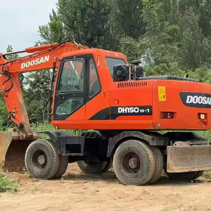 <span class=keywords><strong>Doosan</strong></span> escavatore ruota DH150W-7 90% nuovo usato con nucleo motore ingranaggio motore & componenti PLC - Product Image 3